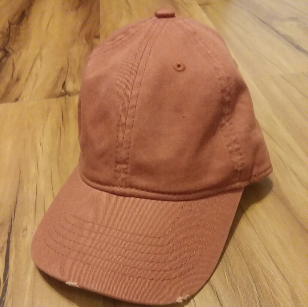 Burnt orange trucker hat